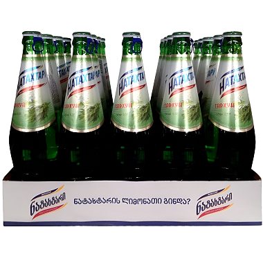 Упаковка Лимонаду Natakhtari Тархун 0.5 л × 20 пляшок