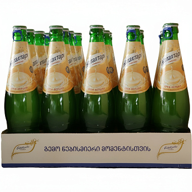 Упаковка Лимонаду Natakhtari Крем-вершки 0.5 л × 20 пляшок