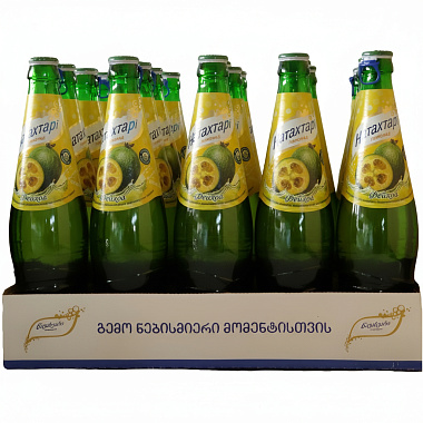 Упаковка Лимонаду Natakhtari Фейхоа 0.5 л × 20 пляшок